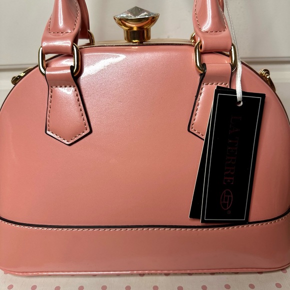 Dusty Pink & Rose Gold Purse - Picture 2 of 9